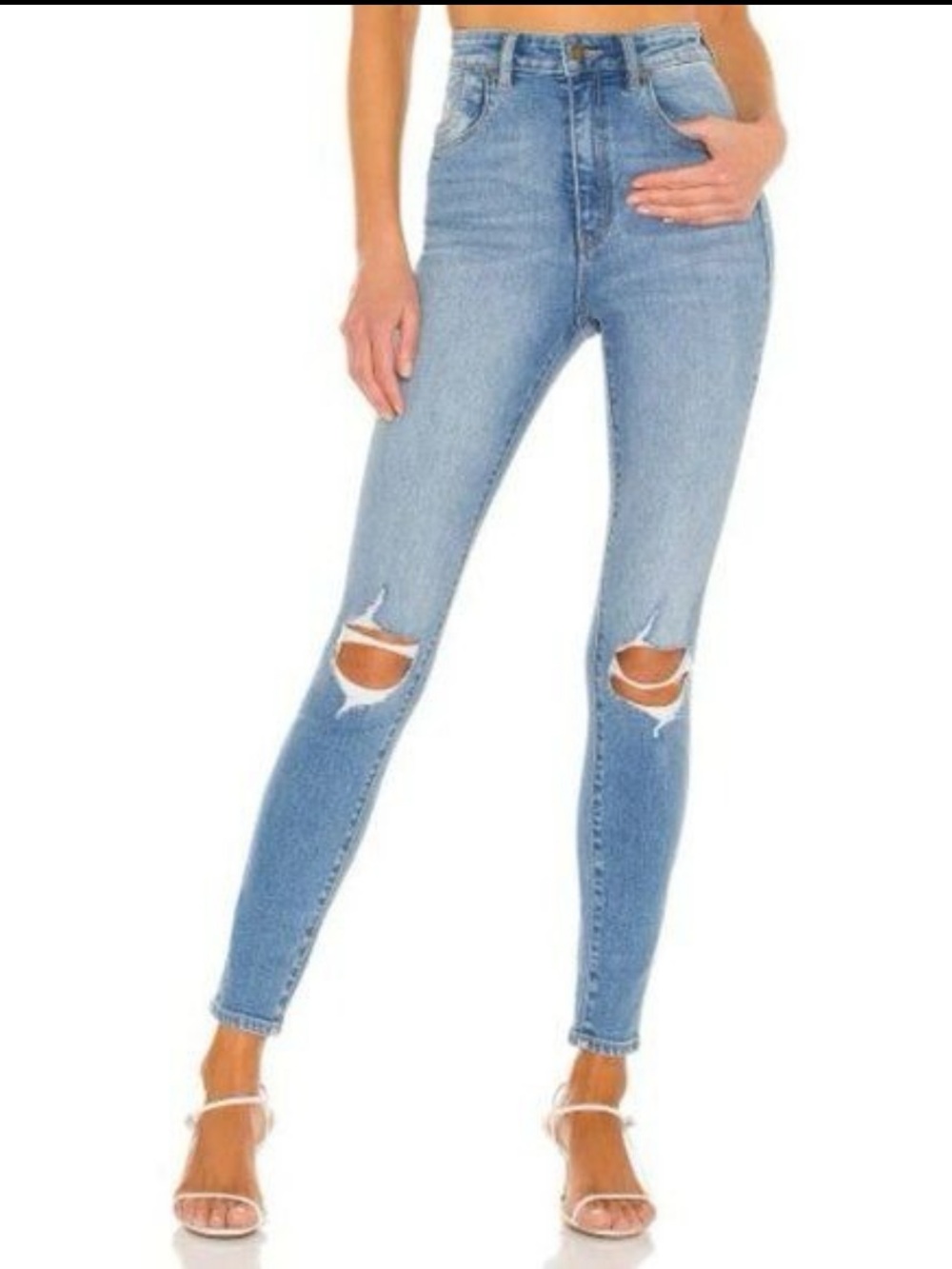NWT Rolla’s Eastcoast Ankle Skinny Ocean Worn Denim Jeans Size 28